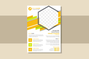 Diagonal Element Green Orange Flyer: A Modern Design Solution for Professional Projects