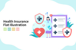 Health Insurance Vector Illustration: Enhancing Visual Communication in Design
