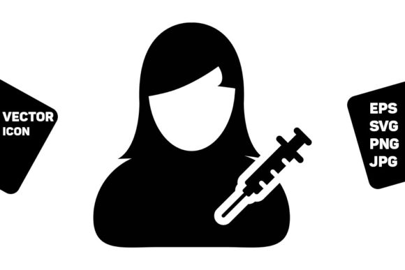 Immunization Icon Vector: Vaccine User Design Essentials