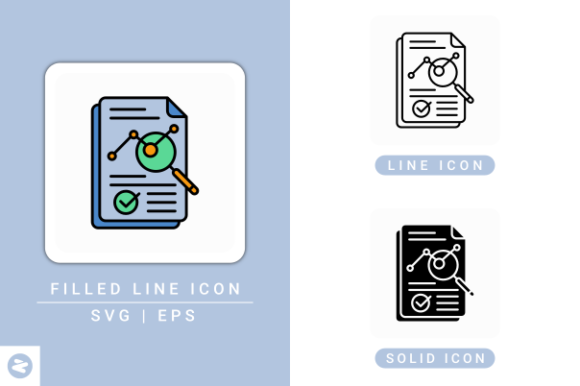 Overview Icons Set: Simplify Visual Communication with Versatile Vector Icons